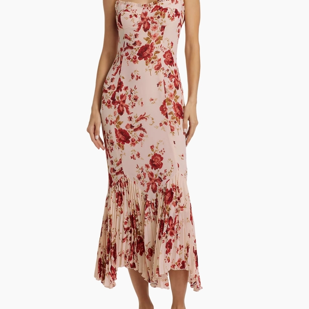 Floral Print Dress La Belle - Picture 2 of 5